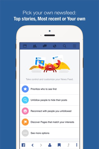 Fast Lite Pro for Facebook - app to save data, battery and storage on iPhone and iPad screenshot 2