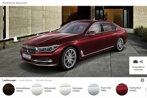 BMW Individual 7 Series AR screenshot 4