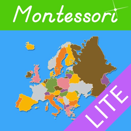 Montessori Approach To Geography HD - Europe Lite