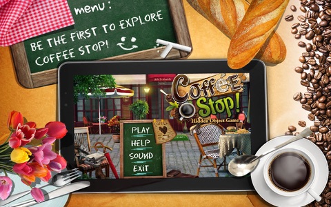 Coffee Stop Hidden Object Game screenshot 3