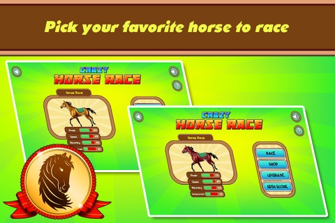 Crazy Horse Race - free fun racing game screenshot 2