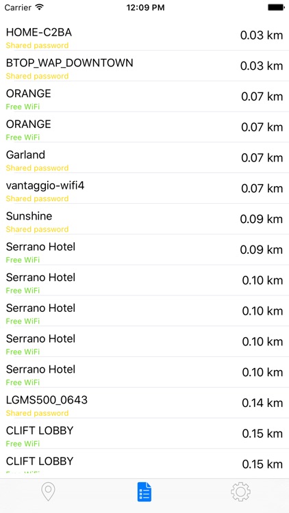 WiFi hotspot Map: connect to known free Wi-Fi screenshot-3