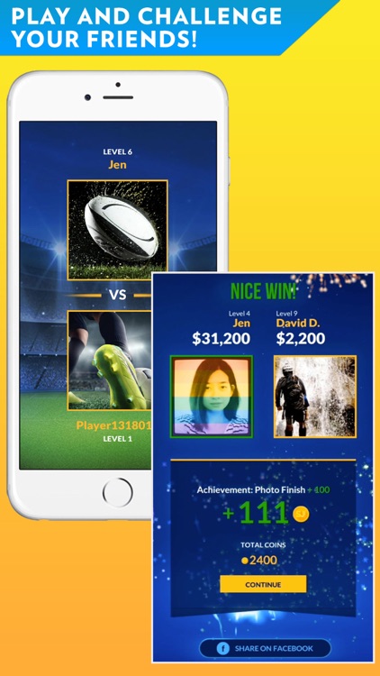 Sports Jeopardy! - Quiz game for fans of football, basketball, baseball, golf and more screenshot-3