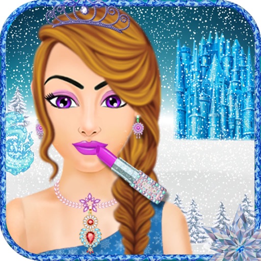 Ice Princess Makeover Salon: Ice Frozen Princess Spa, Makeup & Dress Up Makeover - Girls games for girls iOS App