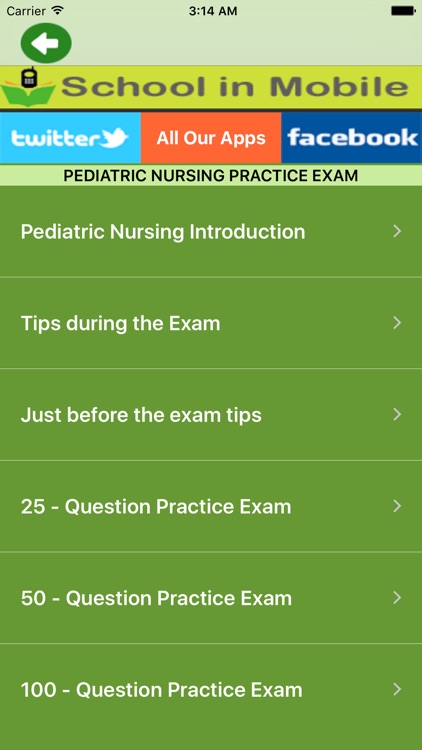 Pediatric Nursing Practice Exam