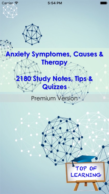 Anxiety Types, Symptomes & Medication: 2000 notes & quiz