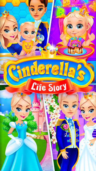Cinderella's Life Story - Fairy Tale & Girls Games