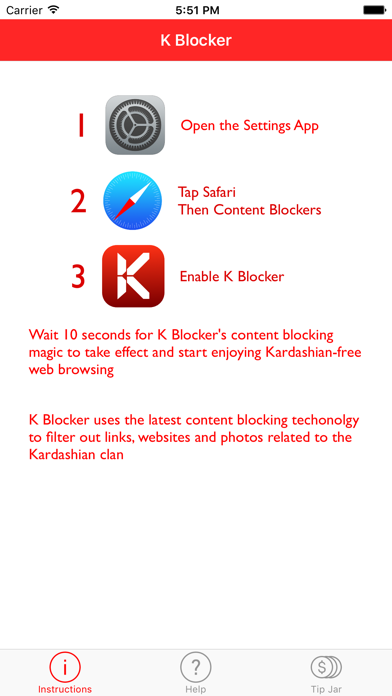 How to cancel & delete K Blocker - Block Kardashian content from iphone & ipad 3