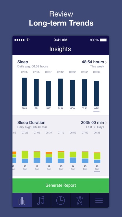 Sleep Time : Sleep Cycle Smart Alarm Clock Tracker, Insights Analysis, Better Soundscape screenshot-3