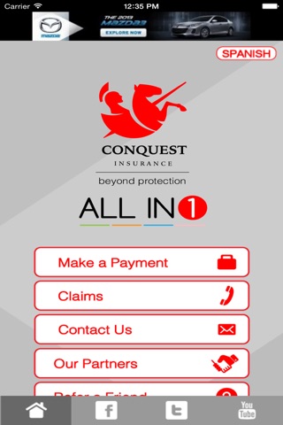 Conquest Insurance screenshot 2