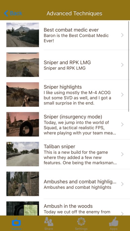 Video Walkthrough for Squad