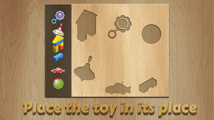 Wooden Puzzles - funny game for kids