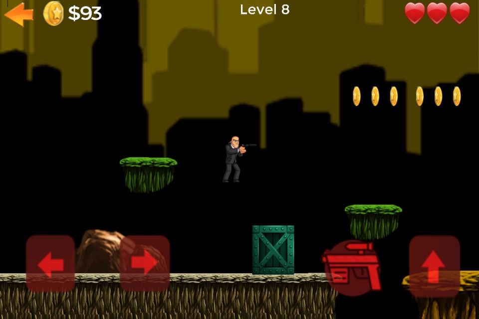 SPY KILL 2 : Secret Agent Platform Shooter screenshot 2