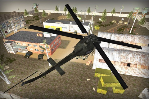 Cargo Helicopter Sim 3D - Real Helicopter Cargo Transporter Game screenshot 2