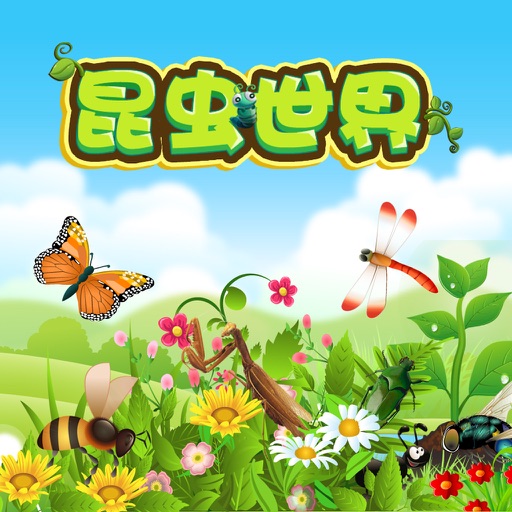 昆虫世界—宝宝最爱玩的益智游戏 icon