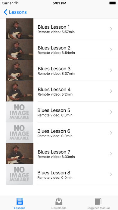 Blues Guitar Lessons Screenshot 2