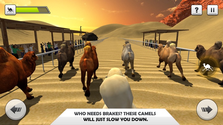 Real Camel Simulator 3d: Horse Racing game & wild animals games