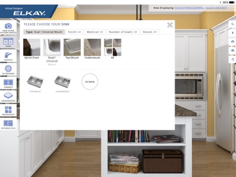 Elkay Virtual Designer screenshot 4