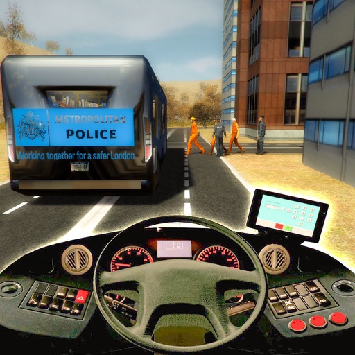 Police Bus City Prisoner Duty iOS App