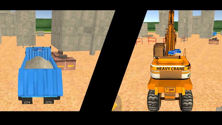 City Heavy Excavator Crane Sim