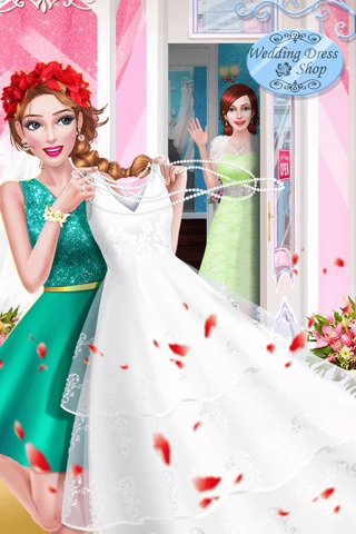Bridal Makeover Wedding Shop - Beauty Boutique Girls Makeup and Dressup Salon Games screenshot 2