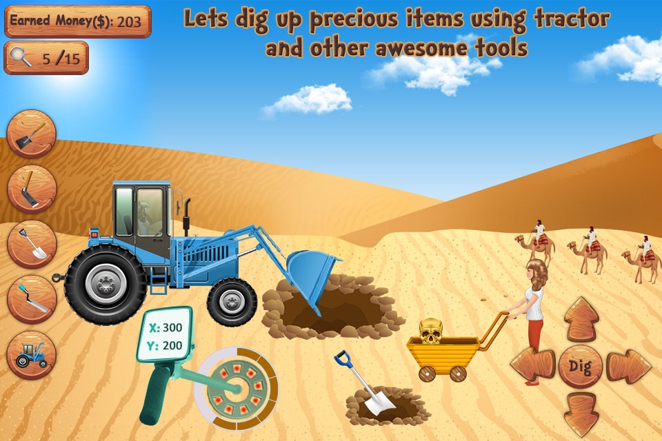 Desert Treasure Hunt Adventure Games screenshot 2