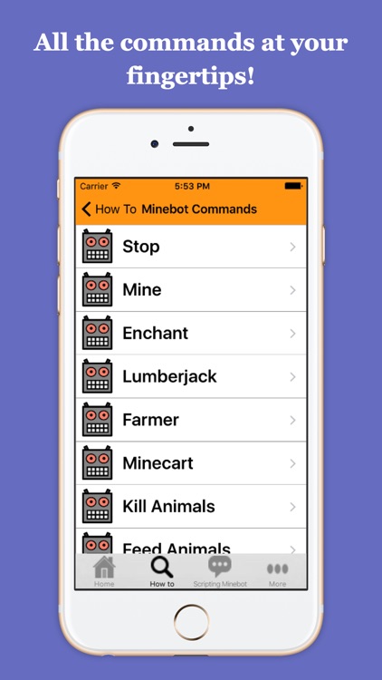 Minebot Pocket for Minecraft: PC Edition