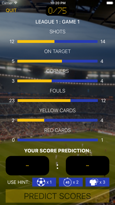 How to cancel & delete Footy Stats: Score Predictor from iphone & ipad 2