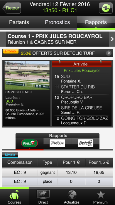 Turfomania - résultat turf et pronostic hippique Turfomania - résultat turf et pronostic hippique