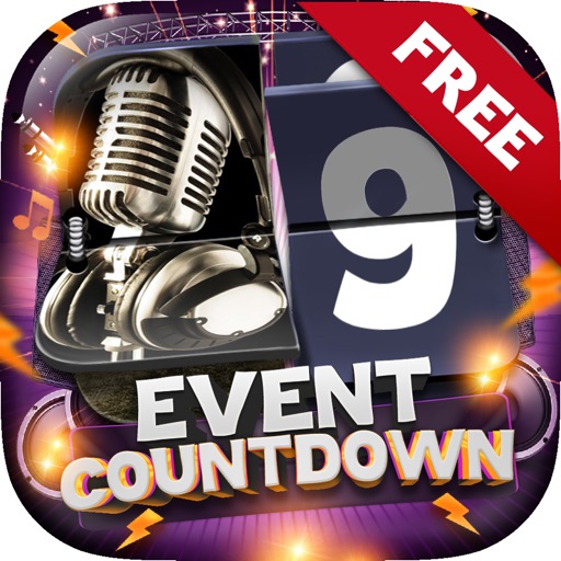 Event Countdown Beautiful Wallpaper  - “ My Music ” Free icon