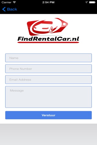 FindRentalCar.nl screenshot 3