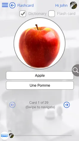 Game screenshot Learn French via videos by GoLearningBus hack