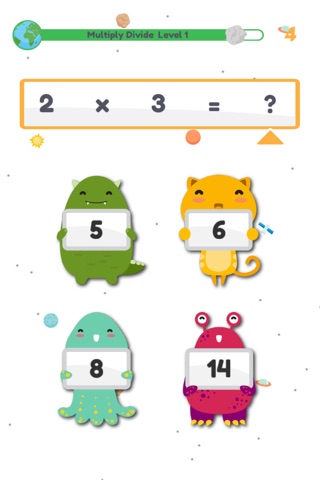 Kidi Monster Math - Learn Math in Easy and Fun Way! screenshot 3