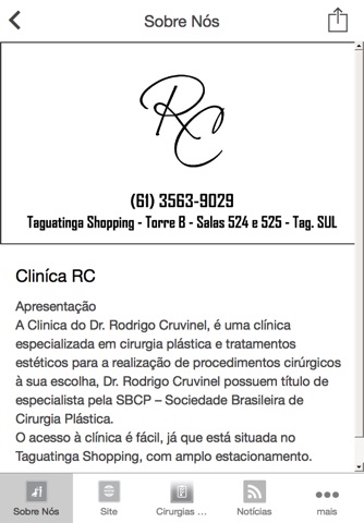 Clínica Médica Cruvinel screenshot 4