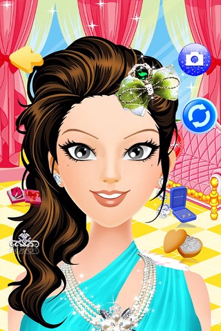Prom Queen Salon girls beauty makeover games screenshot 3