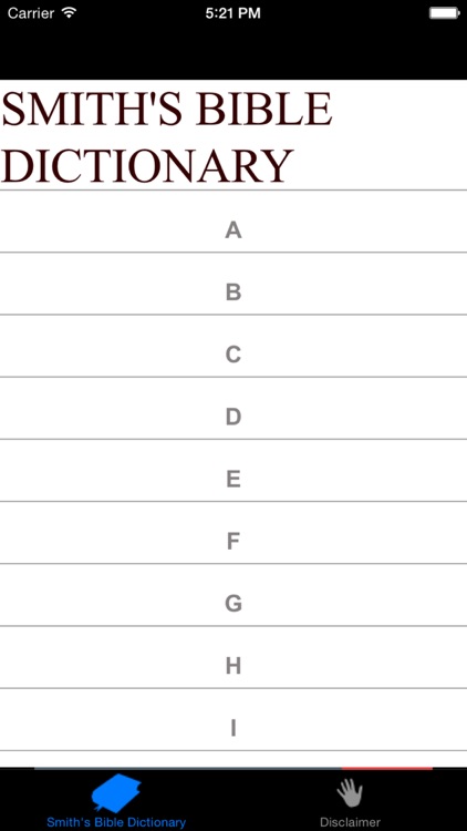 Smith's Bible Dictionary A Dictionary of the Bible screenshot-3