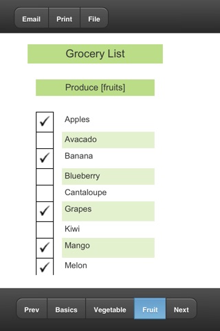 Grocery Planner screenshot 3