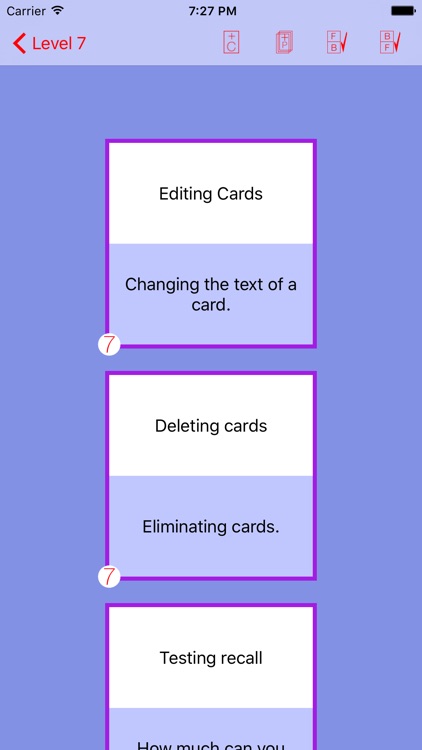 Level 7 Flashcards