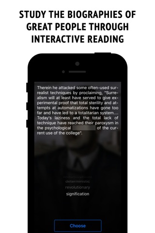 Dali - interactive biography screenshot 2