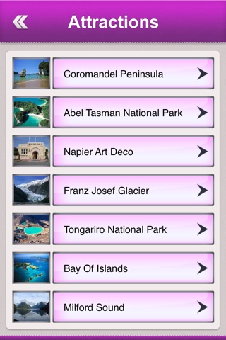 New Zealand Tourist Guide screenshot 3