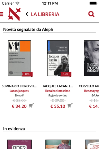 Libreria Aleph screenshot 3