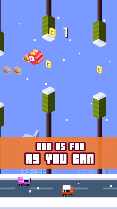 Crossy Tiny Bird Tappy screenshot 3