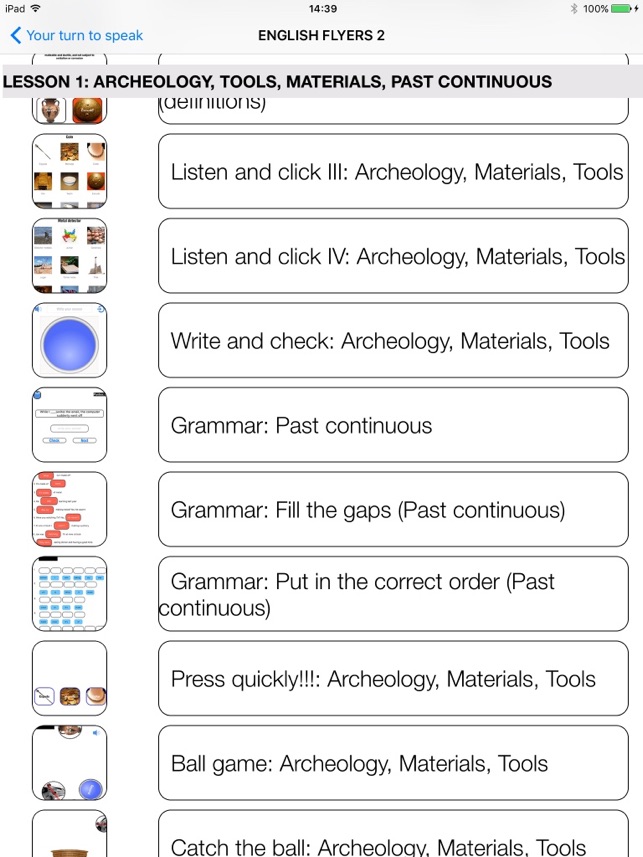 English Quinto de Primaria Segundo Trimestre Flyers 2 for iP(圖5)-速報App