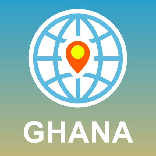 Ghana Map - Offline Map, POI, GPS, Directions icon