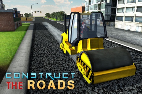 City Construction 2016 – 3D Heavy Cranes and Truck Simulation screenshot 2