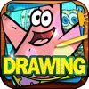 Drawing Desk Cartoon : Draw and Paint SpongeBob on The Coloring Book Edition