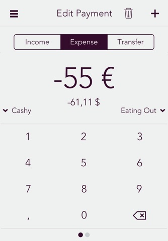 Budgeter App screenshot 2