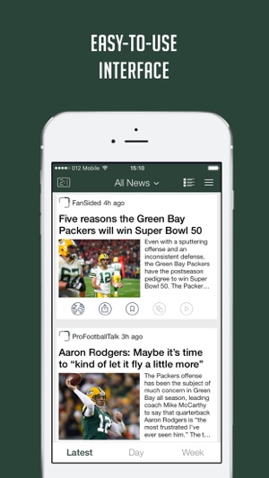 Sportfusion - Green Bay Packers News Edition - Live Scores, (圖5)-速報App
