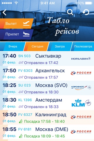 Пулково Аэропорт screenshot 3