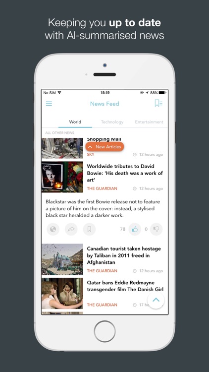 JarvisNews - AI Summarized News & Stories